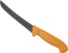 Trimmekniv/utbeiningskniv buet, gult håndtak