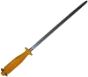 Slipestål 31 cm, gult håndtak