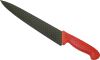 Kokkekniv 26 cm, rødt håndtak